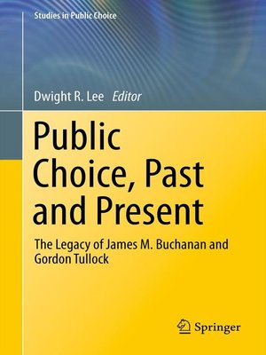 cover image of Public Choice, Past and Present